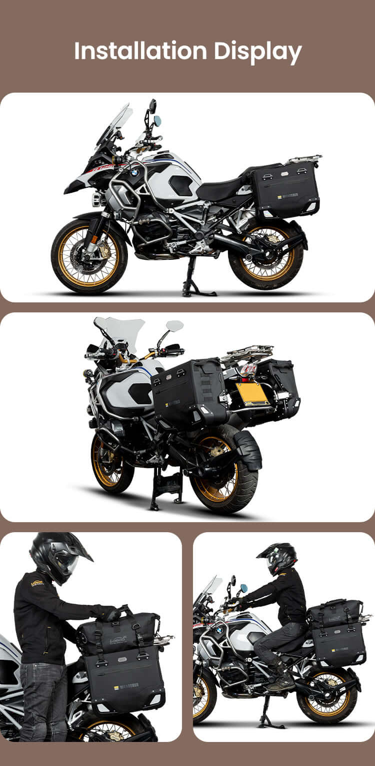 Halbsteife Wanderer-Koffer – Endurrad.com