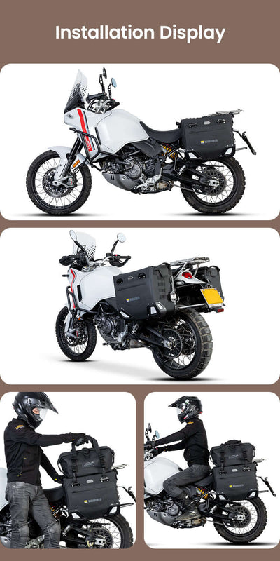 Halbsteife Wanderer-Koffer – Endurrad.com