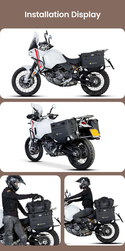 Halbsteife Wanderer-Koffer – Endurrad.com