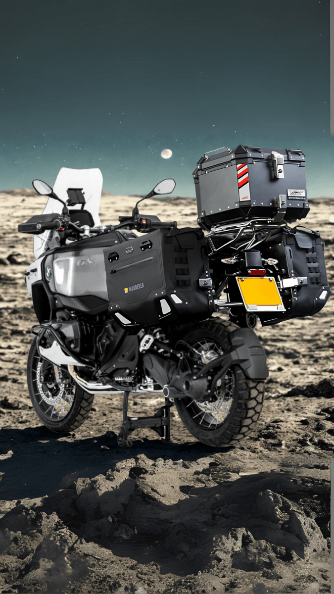 Entwickelt für den langen Radstand der GS Adventure