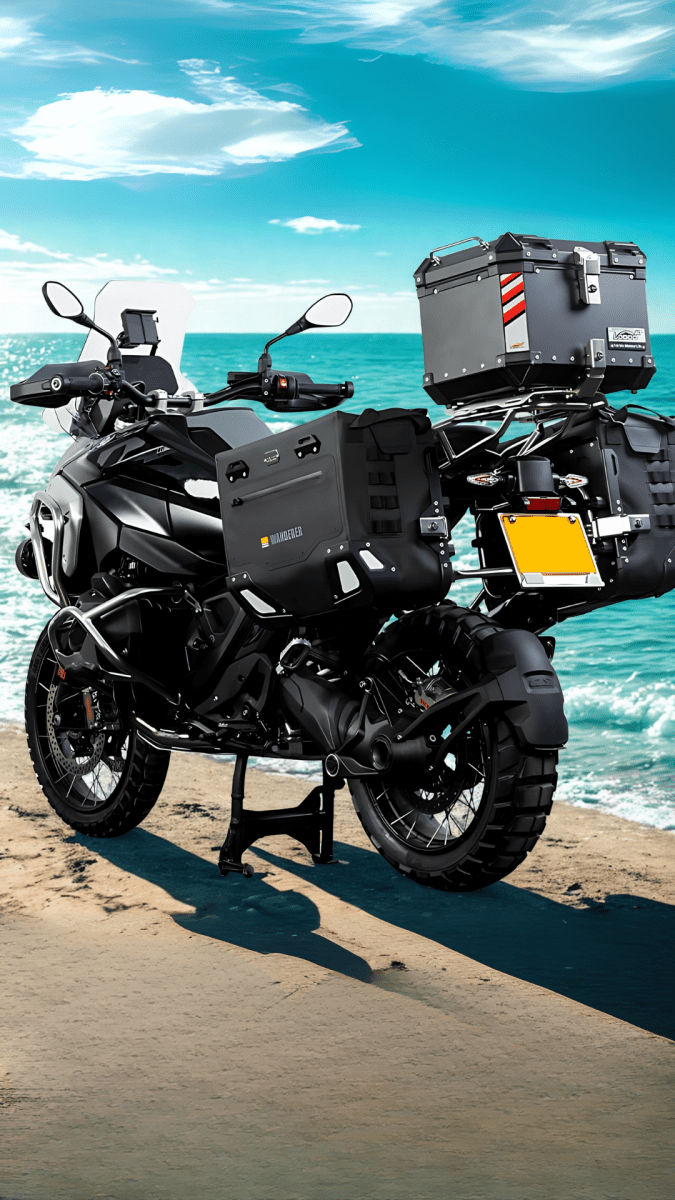 Symmetrie 40+40: 120 Liter auf der R 1300 GS