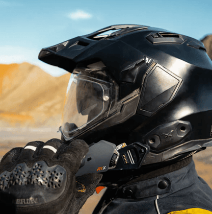 Freisprecheinrichtung für Motorradhelm LOBOO R1X – Bluetooth 5.3 - Endurrad.com